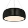 Barrel LED Pendant in Organic Black (486|1114LED46)