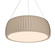 Barrel Three Light Pendant in Organic Cappuccino (486|111048)