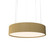 Cylindrical LED Pendant in Organic Gold (486|1041LED49)
