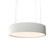 Cylindrical LED Pendant in Organic White (486|1039LED47)
