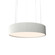 Cylindrical LED Pendant in Organic White (486|1037LED47)