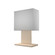 Clean One Light Table Lamp in Organic Cappuccino (486|102448)