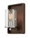 Eton One Light Wall Sconce in Dark Walnut (13|3810DW)
