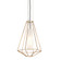 Silhouette One Light Pendant in Gold Leaf (67|F5213GL)