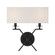 Arondale Two Light Wall Sconce in Matte Black (51|93305289)