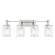 Concord Four Light Bathroom Vanity in Silver and Polished Nickel (51|811024146)