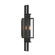 Ascott Two Light Outdoor Wall Lantern in Matte Black (51|5826BK)