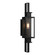 Ascott One Light Outdoor Wall Lantern in Matte Black (51|5825BK)