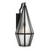 Peninsula One Light Outdoor Wall Lantern in Matte Black (51|5708BK)
