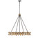 Monarch Eight Light Chandelier in Champagne Mist with Coconut Shell (51|18124826)