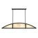 Legacy Four Light Linear Chandelier in Matte Black (51|16219489)