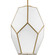 Latham One Light Pendant in Vintage Gold (54|P500436078)