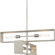 Boundary Four Light Chandelier in Brushed Nickel (54|P400370009)