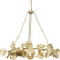 Laurel Six Light Chandelier in Gilded Silver (54|P400359176)