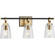 Cassell Three Light Bath & Vanity in Vintage Brass (54|P300482163)