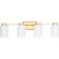 Estrada Four Light Bath & Vanity in Brushed Gold (54|P300479191)