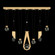 Aria LED Linear Pendant in Brushed Gold (48|10000751124444)