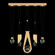 Aria LED Linear Pendant in Brushed Gold (48|100006511244)