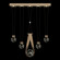 Aria LED Linear Pendant in Soft Ombre Bronze (48|100006324444)
