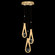 Aria LED Pendant in Brushed Gold (48|1000055222)