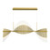 Voltik LED Chandelier in Matte Gold (40|47126015)