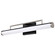 Solano LED Vanity in Black / Brushed Nickel (72|62658)