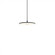 Yurei LED Pendant in Matte Black (240|YUPS1SWMTB)