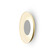 Ramen LED Wall Sconce in Gold w/ Matte White (240|RMW12SWPTBHW24BDGMW)