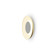 Ramen LED Wall Sconce in Gold w/ Matte White (240|RMW09SWMWTHW18BDGMW)