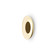 Ramen LED Wall Sconce in Gold w/ Matte White (240|RMW09SWBRSHW18BDGMW)