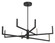 Articular LED Chandelier in Coal Black (42|P147866AL)