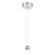 Itty LED Mini Pendant in Chrome (42|P1460077L)