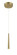 Stretch LED Mini Pendant in Soft Brass (42|P1458695L)