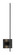 Parker LED Wall Sconce in Coal Black (42|P143566AL)
