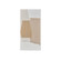 Taupe Abstract Wall Art in Taupe (45|S005611343)