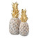 Big Island Pineapple - Set of 2 in Gold (45|S003711314S2)