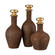 Duin Bottle - Set of 3 in Rich Brown (45|S003711230S3)