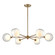 Kane LED Chandelier in Aged Brass (45|522136)