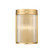 Carnaby Two Light Wall Sconce in Modern Gold (224|75042SMGLD)
