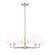 Leila Five Light Chandelier in Brushed Nickel (224|74434RBN)