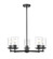 Thayer Five Light Chandelier in Matte Black (224|7425MB)