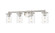 Thayer Four Light Vanity in Brushed Nickel (224|7424VBN)