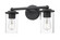 Thayer Two Light Vanity in Matte Black (224|7422VMB)