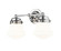 Vaughn Two Light Vanity in Chrome (224|7352VCH)