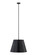 Lilly One Light Pendant in Matte Black (224|230724MB)