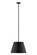 Lilly One Light Pendant in Matte Black (224|230718MB)