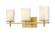 Grayson Three Light Vanity in Modern Gold (224|19493VMGLD)