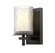 Grayson One Light Wall Sconce in Matte Black (224|19491SMB)