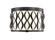Harden Three Light Flush mount in Matte Black (224|1948F12MB)