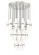 Cayden 27 Light Chandelier in Brushed Nickel (224|1946P27RBN) Cayden 27 Light Chandelier in Brushed Nickel (224|1946P27RBN)